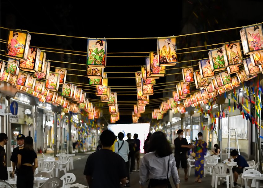 ミニ絵どうろう展示1