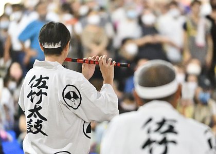 湯沢南家佐竹太鼓演奏会2